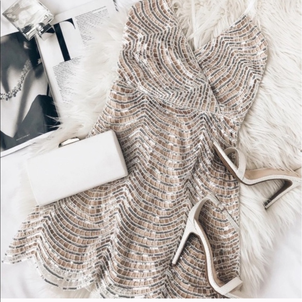 Sparkly mini dress